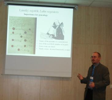 Martin Pytr at Conference, Prague 2005